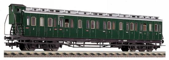 Passenger compartment car 1st/2nd classwith brakeman?s cab type AB4 (BCpr04)<br /><a href='images/pictures/Fleischmann/5689.jpg' target='_blank'>Full size image</a>